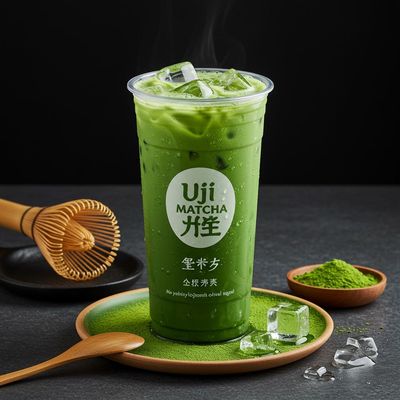 Uji Matcha Milk Tea